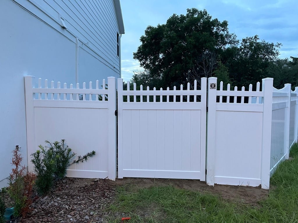 Fence installed for Norma Cabani